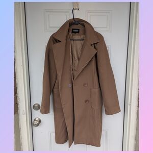 Brown Women's Overcoat